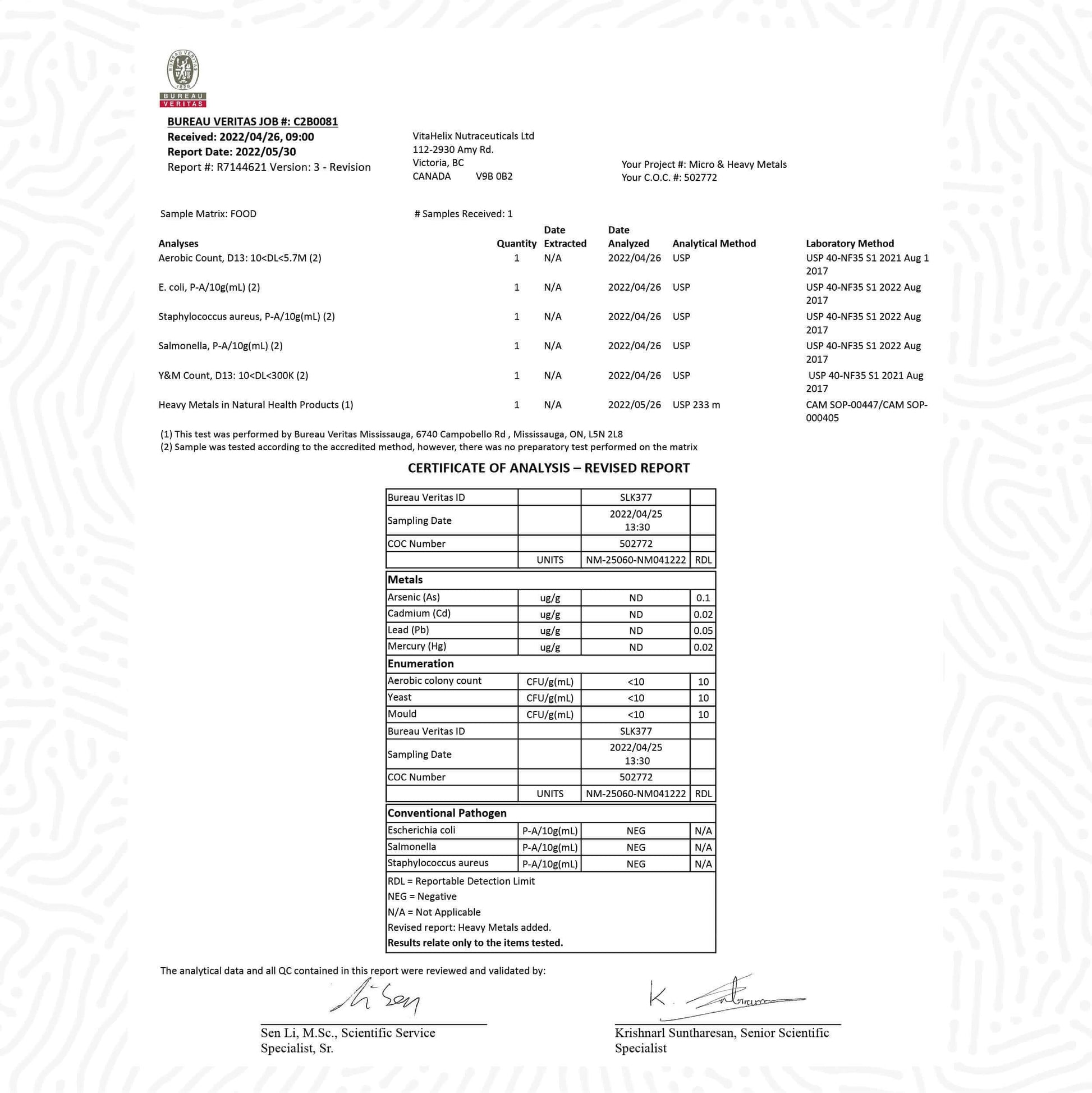 Arcwell NMN, 250 mg, boost NAD+, source of vitamin B3, test report